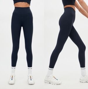 Girlfriend Collective Leggings Skyline Compressive Pocket Legging Blue Xlarge